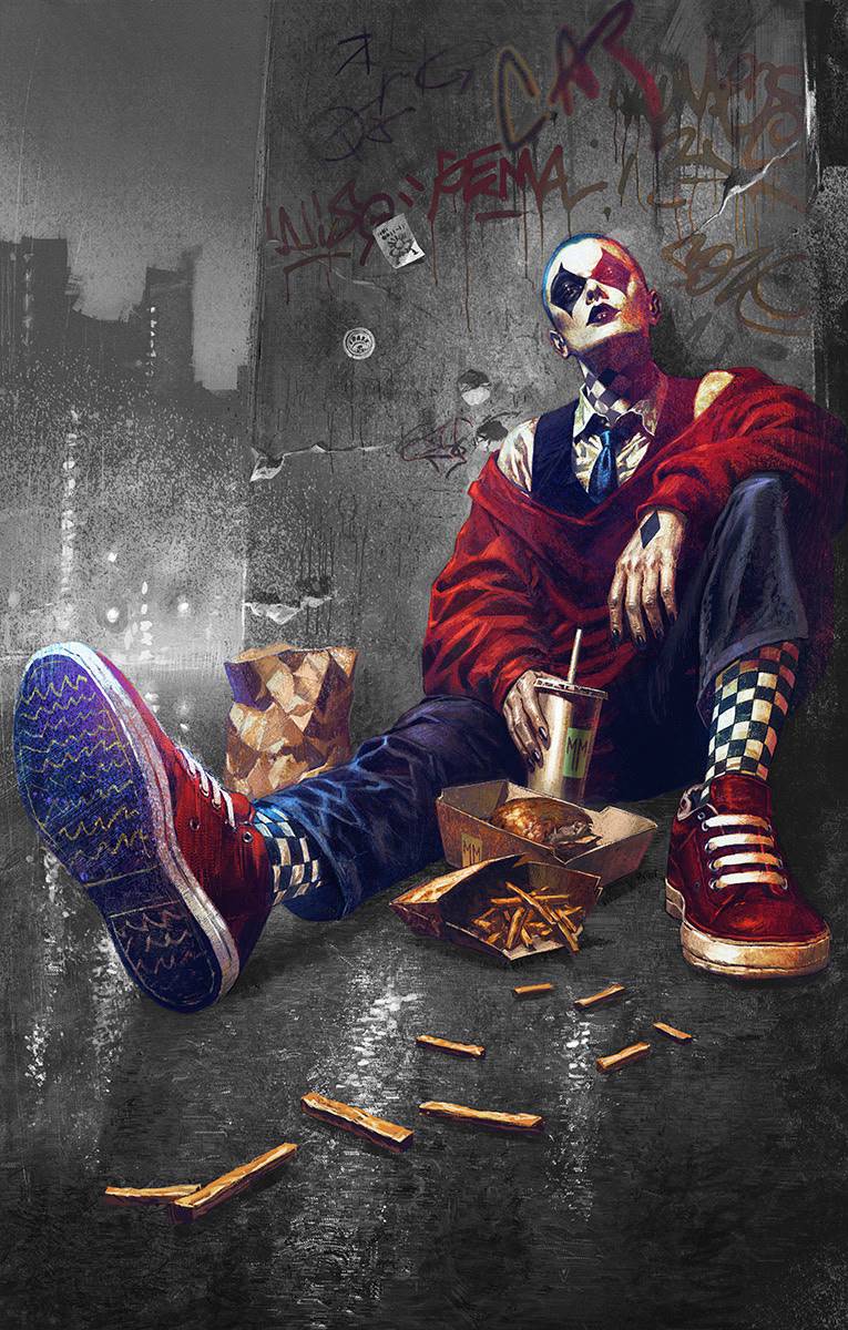 Absolute Batman 22 Marco Mastrazzo Exclusive Foil & Trade Harley Cover Set