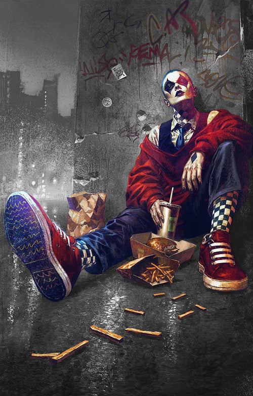 Absolute Batman 22 Marco Mastrazzo Exclusive Foil & Trade Harley Cover Set