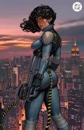 Absolute Catwoman 1 Ivan Talavera Foil Virgin Variant Helmet Off